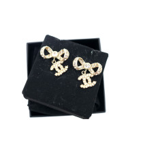 Chanel Orecchini Metallo Oro