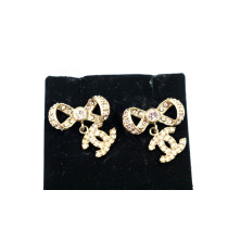 Chanel Orecchini Metallo Oro