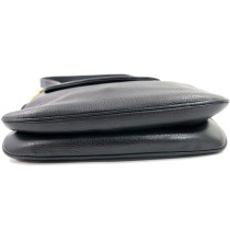 Gucci Interlocking Flap Pelle Nera