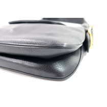 Gucci Interlocking Flap Pelle Nera