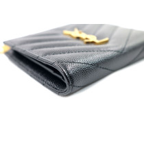 Saint Laurent Portafoglio Pelle Nera