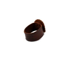Prada Anello Cuoio Marrone