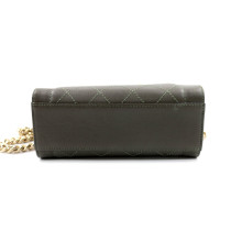 Chanel Label Click Mini Pelle Tortora