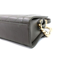 Chanel Label Click Mini Pelle Tortora