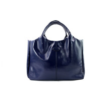 Tod's Hobo Shopping Pelle Blu