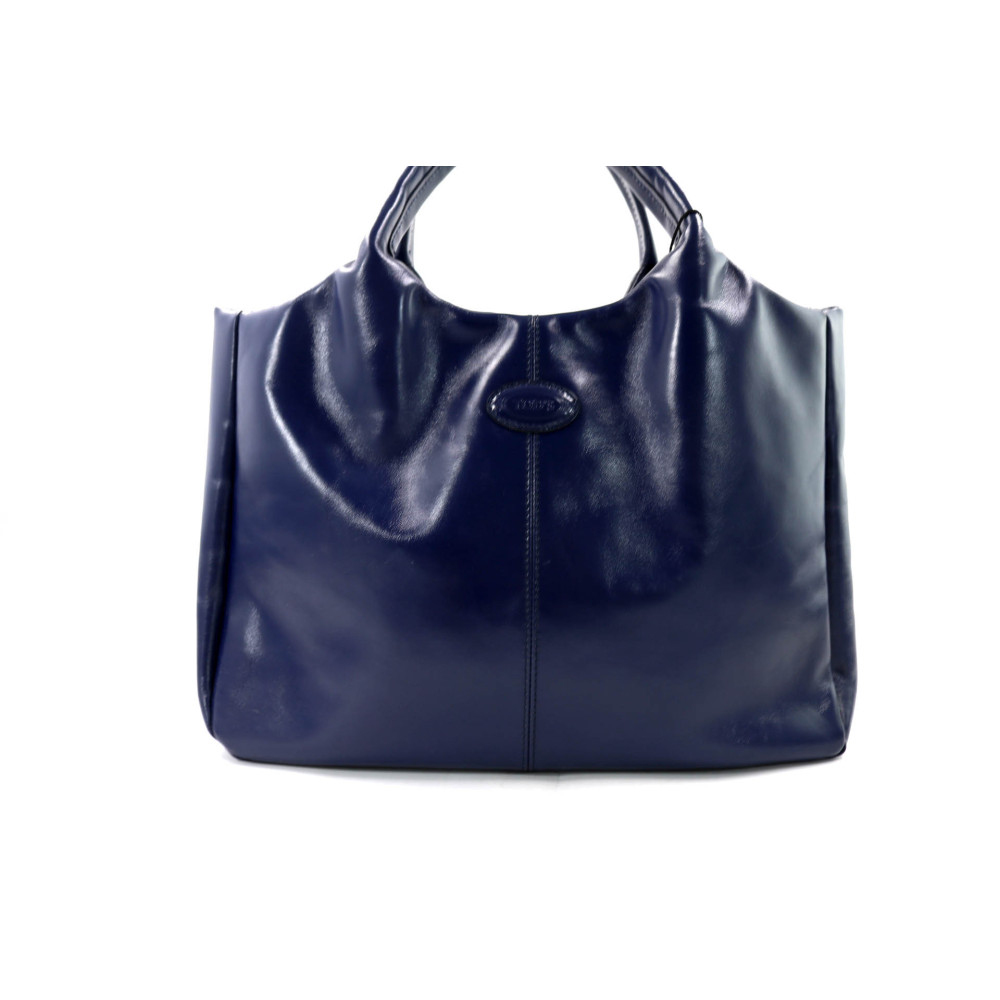 Tod's Hobo Shopping Pelle Blu
