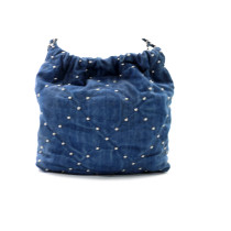 Chanel 22 Media Denim Blu