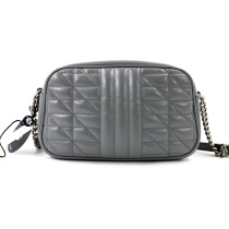 Gucci Marmont Camera Bag Pelle Grigia