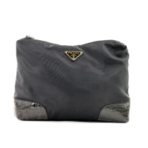 Prada Pochette Trousse Nylon Nero