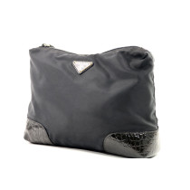 Prada Pochette Trousse Nylon Nero