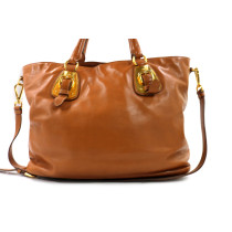 Prada Shopping Pelle Nocciola