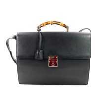 Gucci Borsa da Lavoro Pelle Nera