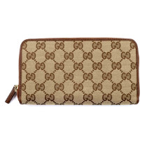 Gucci Portafoglio Zippy GG Beige