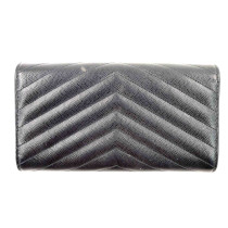 Saint Laurent Portafoglio Pelle Nera