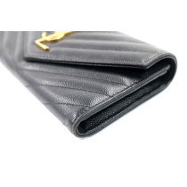Saint Laurent Portafoglio Pelle Nera