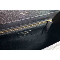 Saint Laurent Envelope Pelle Nera