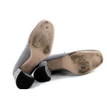 Miu Miu Tronchetto Lurex Grigio