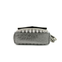 Saint Laurent Lou Lou Pelle Argento
