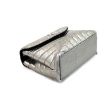 Saint Laurent Lou Lou Pelle Argento