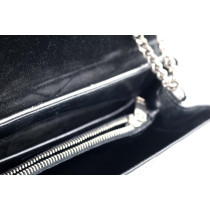 Saint Laurent Lou Lou Pelle Argento