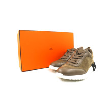 Hermes Sneakers Pelle Marrone