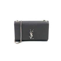 Saint Laurent Kate Pelle Grigia