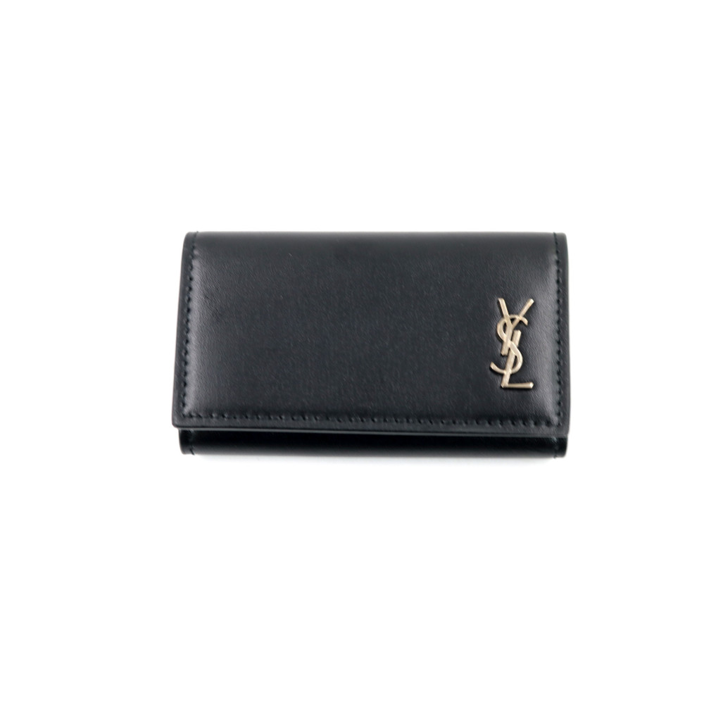 Saint Laurent Portachiavi Pelle Nera