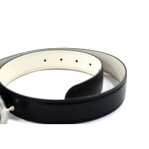 Gucci Cintura Reversibile Pelle Bianca e Nera