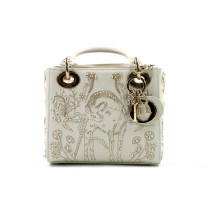 Dior Lady D Pelle Bianca