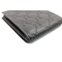 Gucci Portafoglio Pelle Grigia