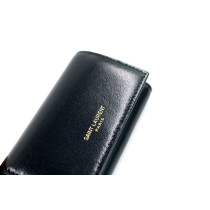 Saint Laurent Portachiavi Pelle Nera