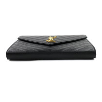 Saint Laurent Cassandre Pelle Nera