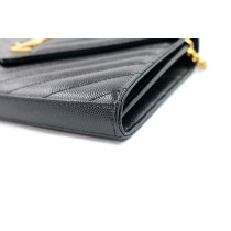 Saint Laurent Cassandre Pelle Nera