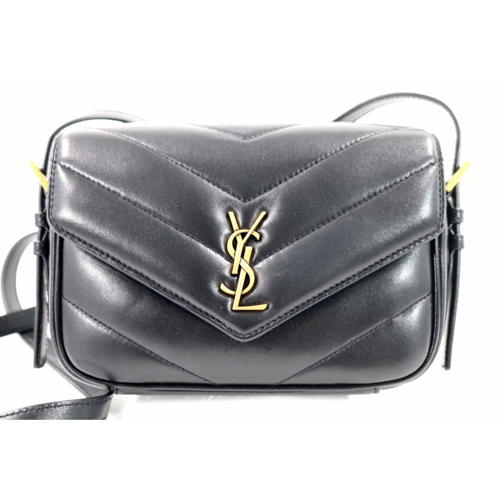 Saint Laurent Lou Lou Pelle Nera