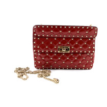 Valentino Spike Vernis Rossa