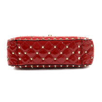 Valentino Spike Vernis Rossa