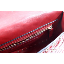 Valentino Spike Vernis Rossa