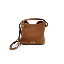 Gucci Secchiello Piccolo Pelle Marrone