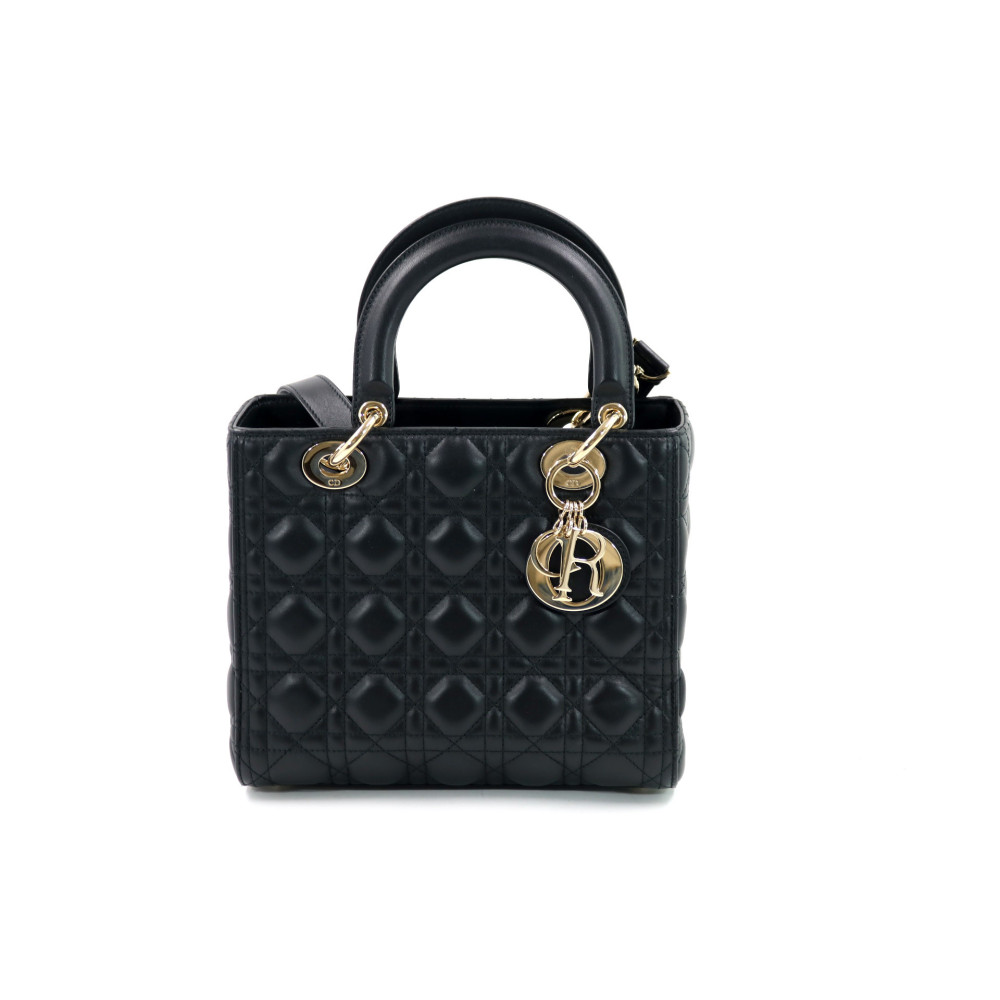 Dior Lady Media Pelle Nera