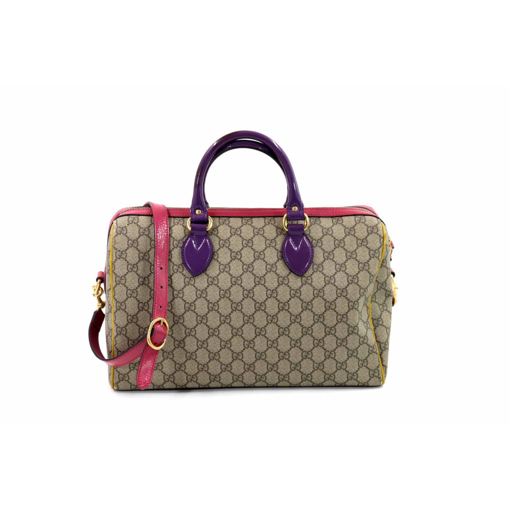 Gucci Bauletto GG Beige e Pelle Multicolor