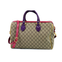 Gucci Bauletto GG Beige e Pelle Multicolor