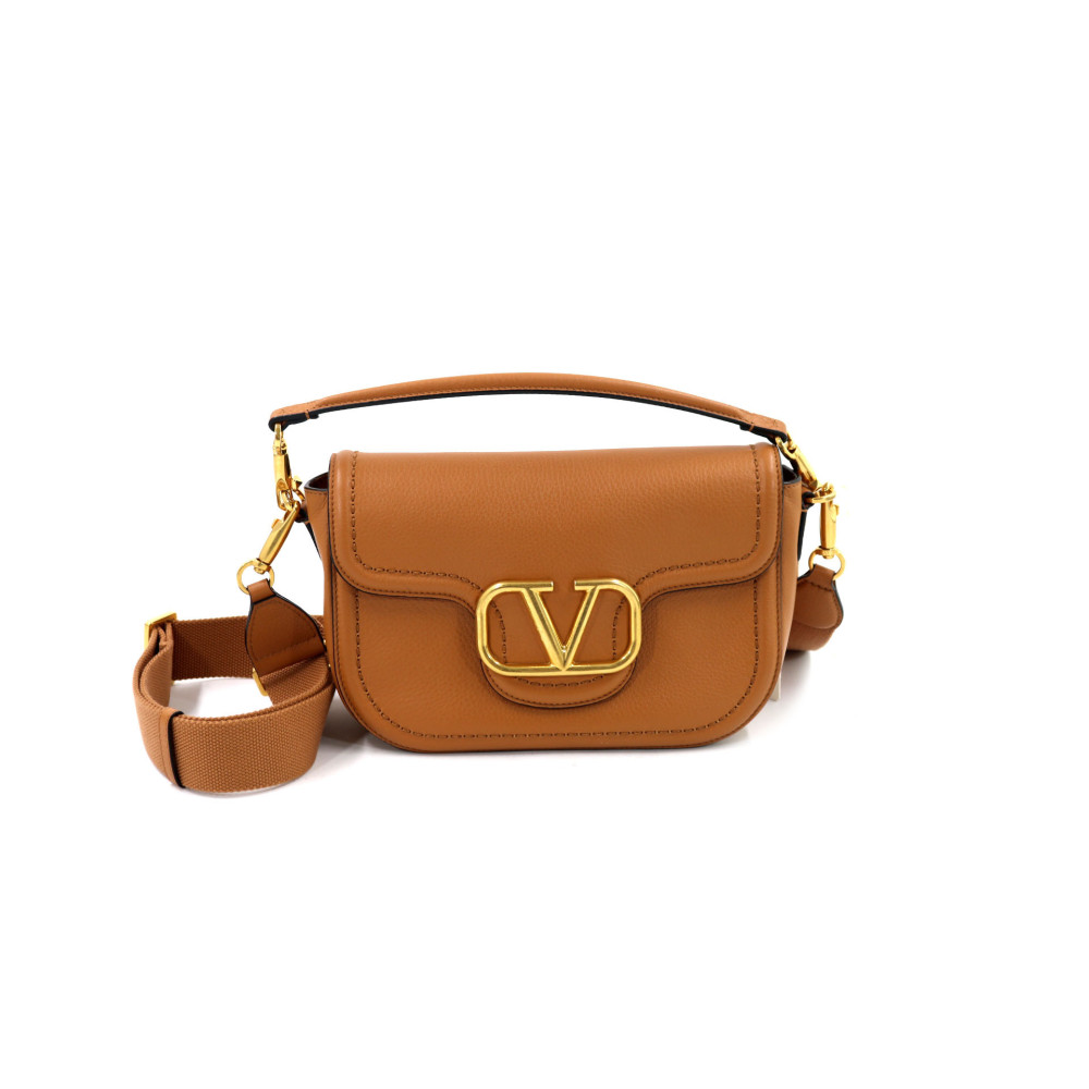Valentino Supervee Pelle Camel