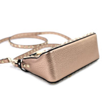 Valentino Rockstud Pochette Pelle Bronzo