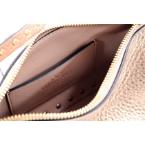 Valentino Rockstud Pochette Pelle Bronzo
