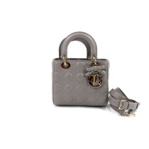 Dior Lady Dior Pelle d'Agnello Tortora