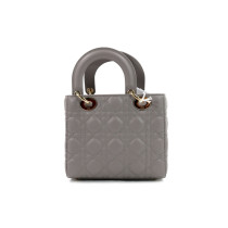 Dior Lady Dior Pelle d'Agnello Tortora