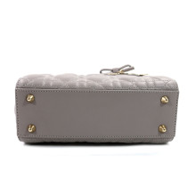 Dior Lady Dior Pelle d'Agnello Tortora
