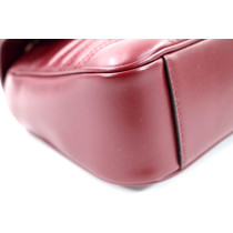 Gucci Marmont Media Pelle Rosso Ancora