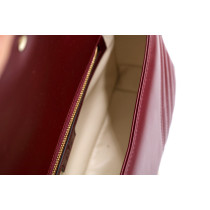 Gucci Marmont Media Pelle Rosso Ancora