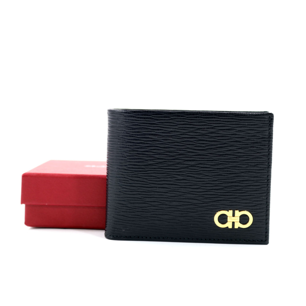 Ferragamo Portafoglio Pelle Nera